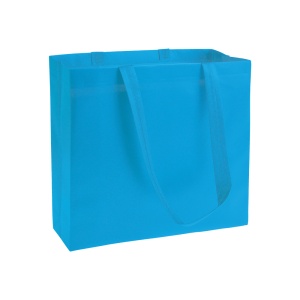 ON™ Laminated non-woven fabric shopping bag with gusset and long handles