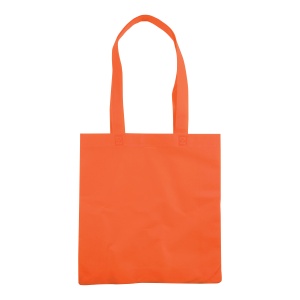 ON™ Heat-sealed 80 g/m2 non-woven fabric shopping bag with gusset and long handles