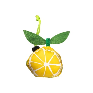 ON™ 190T polyester, orange-, lemon- and blackberry-shaped foldable shopping bag