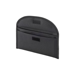 ON™ 600D polyester document pouch with two pockets and velcro closure