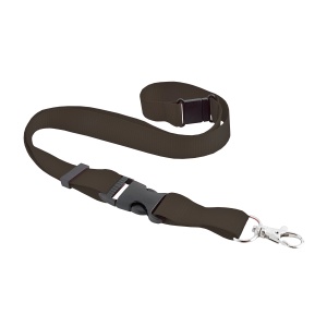 ON™ Lanyard with snap hook, safety release and key release clasps