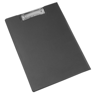 ON™ Plastic folder with A4 notepad, clipboard and pen loop