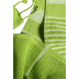 ON™ 350 g/m2 recycled cotton beach towel/pareo