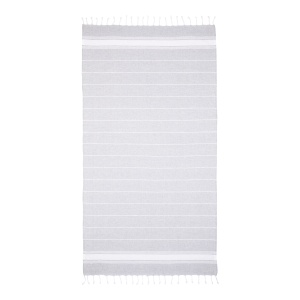 ON™ Recycled cotton fringed beach towel