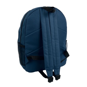 ON™ 600D polyester 6-pocket backpack (two mesh side pockets). Front pocket with velcro