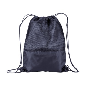 ON™ 210T polyester backpack with mesh and drawstring closure