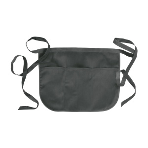 ON™ 20% cotton/80% polyester (180 g/m2) bartender apron with 3 front pockets, 49 x 34 cm