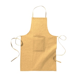 ON™ Long apron 100 % recycled cotton, with front pocket