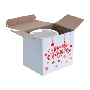 ON™ Sublimating ceramic mug with christmas printing included