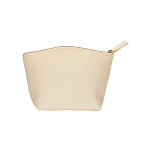 ON™ Multipurpose PU fine grain saffiano beauty case. Zipper closure and inner lining