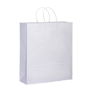 ON 100 gr/m2 paper shopping bag with guesset