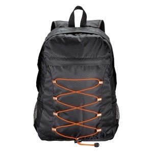 ON 210D RIPSTOP polyester retractable backpack with 4 pockets whome two mesh side pockets - Img 17