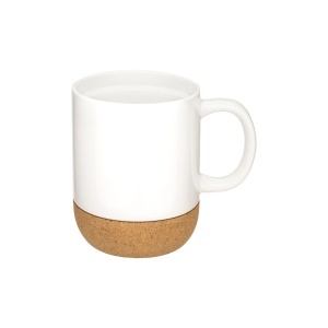 ON 410 ml ceramic mug with separable cork base