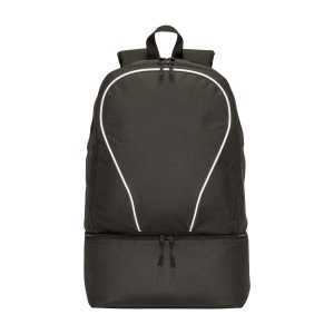 ON 600D polyester sports backpack, large main compartment and padded shoe compartment. - Img 6