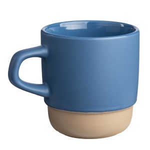 ON Cană ceramică de 320 ml. Se poate suprapune. Cu exterior mat și interior lucios.