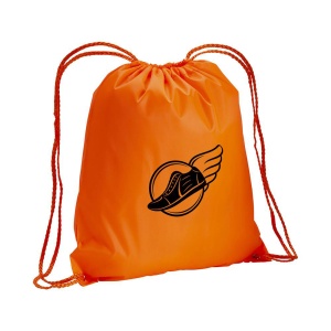 ON Fluorescent 210T polyester backpack with drawstring closure and reinforced corners - Img 10