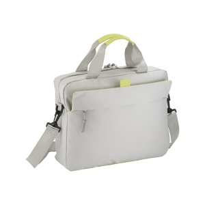 ON Geantă de laptop din poliester 600D cu curea de umăr reglabilă și bandă pentru prindere la costum