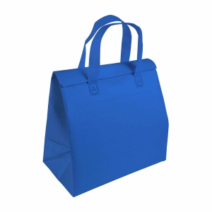 ON Geantă frigorifică laminată din material nețesut 100 g/m2 cu închidere cu velcro, 27 x 28 x 6 cm