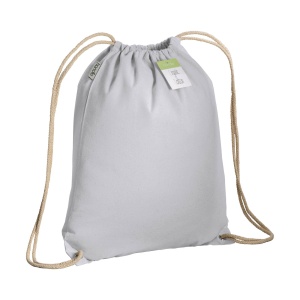ON Organic cotton drawstring bag with reinforced corners