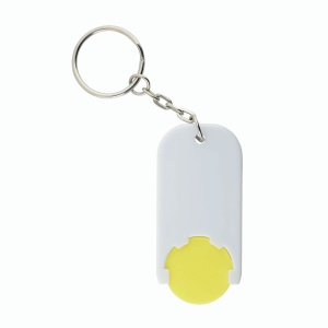 ON Plastic key ring with shopping trolley token - Img 15