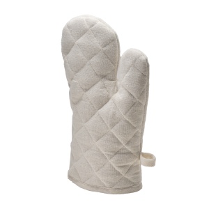 ON Recycled cotton kitchen oven glove with hooking loop - Img 2
