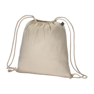 ON Rucsac FAIRTRADE® din bumbac 140 g/m2 cu închidere tip șnur