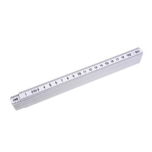 ON Ruletă de măsurare pliabilă și articulată din plastic (PS) de 2 metri cu 10 verigi