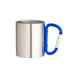 ON Steel mug with aluminum carabiner handle, 200 ml