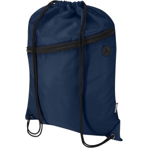 Oriole RPET drawstring bag with zipped front pocket 5L - Img 6