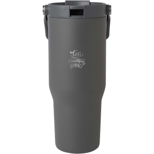 PF™ Bronx pahar termoizolant 900 ml din oțel inoxidabil reciclat RCS cu izolație cupru și capac multifuncțional - Img 9