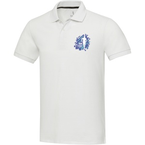 PF™ Emerald polo unisex cu mânecă scurtă din material reciclat Aware™ - Img 14