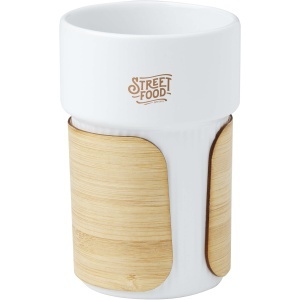 PF™ Fika 340 ml tumbler with bamboo sleeve - Img 1