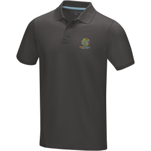 PF™ Graphite polo organic bărbați cu mânecă scurtă - Img 23