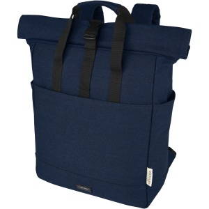 PF™ Joey rucsac rolltop pentru laptop 15” din canvas GRS reciclat 15L - Img 13