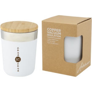 PF™ Lagan 330 ml copper vacuum insulated stainless steel tumbler with bamboo lid - Img 10