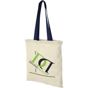 PF™ Nevada geantă tote din bumbac 100 g/m² cu mânere colorate 7L - Img 23
