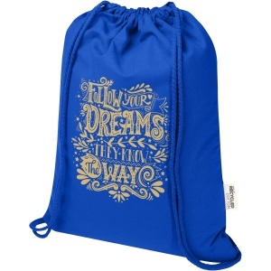 PF™ Oregon Blend 140 g/m² GRS recycled drawstring bag 5L - Img 9