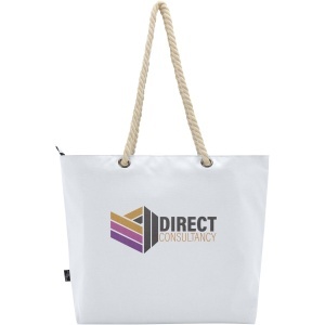 PF™ Panama GRS recycled beach cooler tote bag with cord handles 23L - Img 20