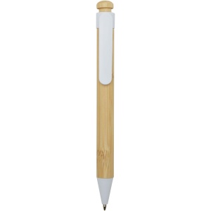PF™ Rattan bamboo and recycled plastic ballpoint pen (black ink)