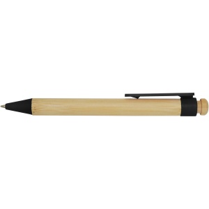 PF™ Rattan bamboo and recycled plastic ballpoint pen (black ink)
