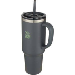 PF™ Sydney pahar termoizolant cu pereți dubli 1200 ml certificat RCS cu izolare cupru și pai - Img 15