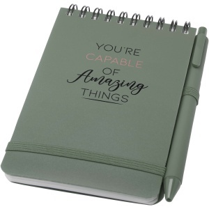 PF™ Thalaasa A6 hard cover ocean-bound notebook with ballpoint pen (black ink) - Img 12