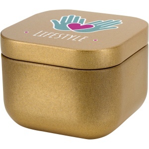 PF™ Tindra square tin candle with vanilla aroma - Img 4