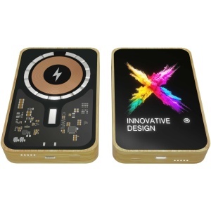 PF Acumulator extern MagSafe din lemn SCX.design P26 15W 5000 mAh