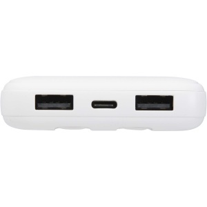 PF Baterie externă Adhil 10.000 mAh 10W din plastic reciclat cu 2 cabluri încorporate