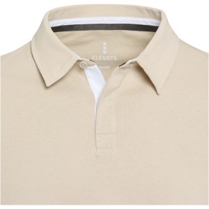 PF Hanorac unisex Clyde organic cu imprimeu de polo pentru rugby