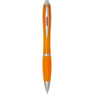 PF Nash RCS recycled plastic ballpoint pen with coloured barrel and grip (black ink) - Img 4