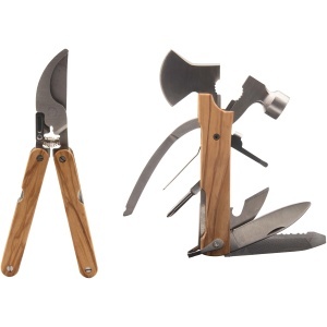 PF SCX.design T32 wooden multi-tool set