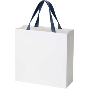 PF Smartfold 230 g/m2 paper bag with ribbon handles and matt lamination - 31 x 12 x 31 cm - Img 10