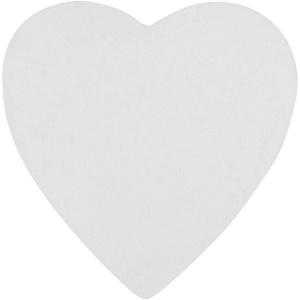PF Sticky-Mate® heart-shaped recycled sticky notes